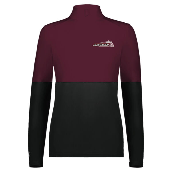 Holloway - Women's Momentum Team Quarter-Zip Pullover - Embroidered Logo Thumbnail