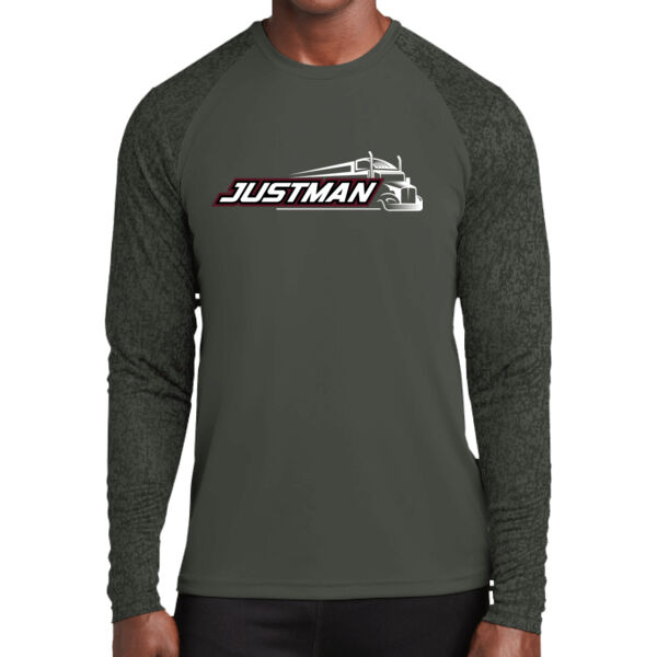 Sport-Tek ® Long Sleeve Digi Camo Tee - Printed Logo Thumbnail