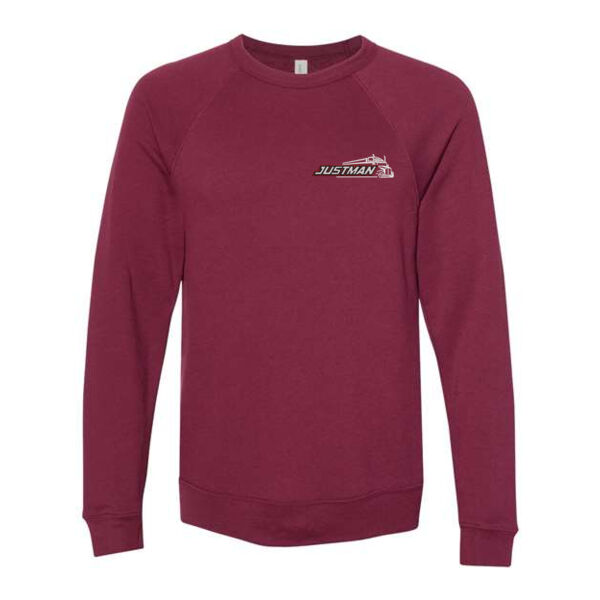 BELLA + CANVAS - Unisex Sponge Fleece Crewneck Sweatshirt - Embroidered Logo Thumbnail