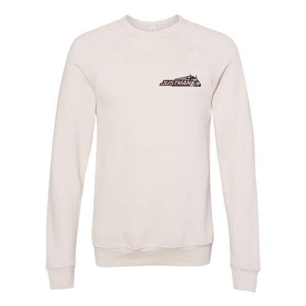 BELLA + CANVAS - Unisex Sponge Fleece Crewneck Sweatshirt - Embroidered Logo Thumbnail