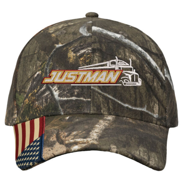 Kati - Camo Woven USA Flag Cap - Embroidered Logo Thumbnail