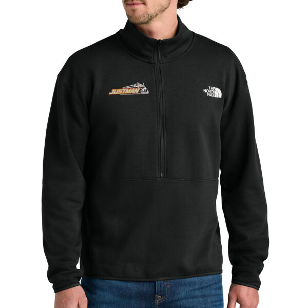 The North Face® Double-Knit 1/2-Zip Fleece - Embroidered Logo Thumbnail