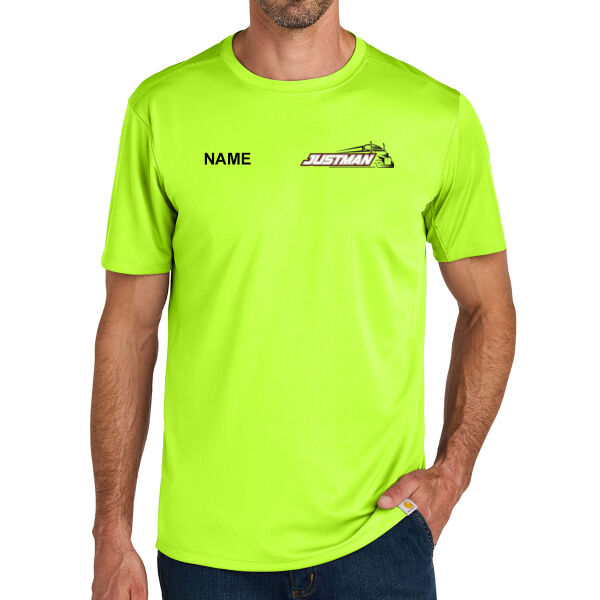 Carhartt Force Sun Defender Short Sleeve T-Shirt - Printed Logos **Add Name for $5! ** Thumbnail