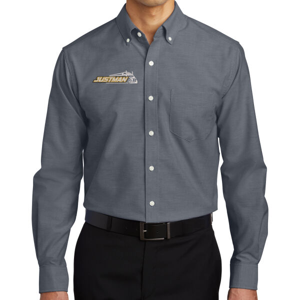 Port Authority - SuperPro Oxford Shirt - Embroidered Logo Thumbnail
