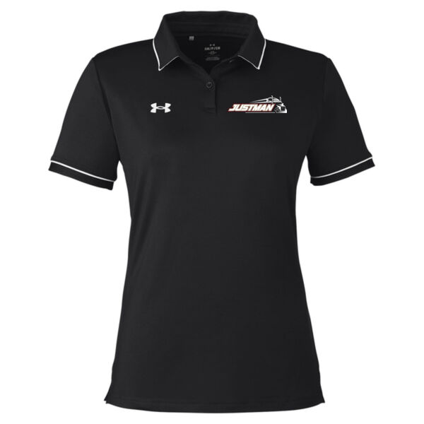 Under Armour - Women's Tipped Teams Performance Polo - Printed Logo Thumbnail