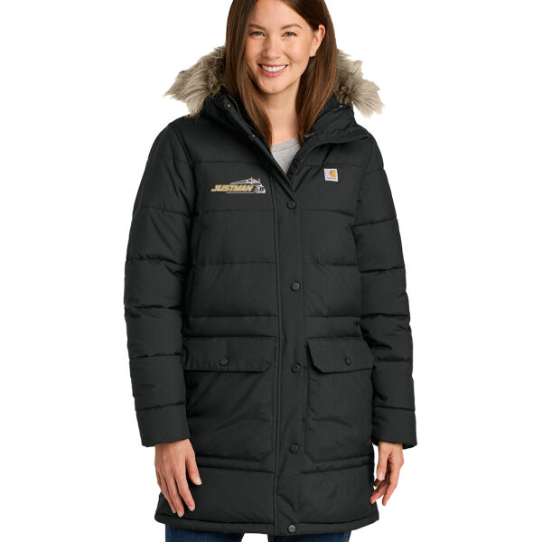 Carhartt - Women's Montana Insulated Hooded Coat - Embroidered Logo Thumbnail