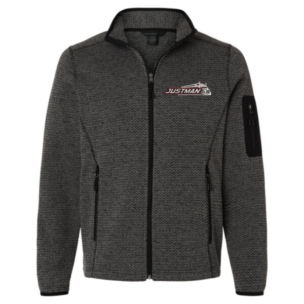 North End - Men's Jasper Full-Zip Fleece Jacket - Embroidered Logo Thumbnail