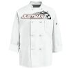 Eight Knot Button Chef Coat with Thermometer Pocket Thumbnail