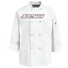 Eight Knot Button Chef Coat with Thermometer Pocket Thumbnail