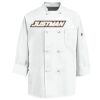 Eight Knot Button Chef Coat with Thermometer Pocket Thumbnail