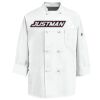 Eight Knot Button Chef Coat with Thermometer Pocket Thumbnail