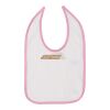 Infant Contrast Trim Premium Jersey Bib Thumbnail