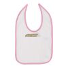 Infant Contrast Trim Premium Jersey Bib Thumbnail