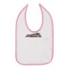 Infant Contrast Trim Premium Jersey Bib Thumbnail